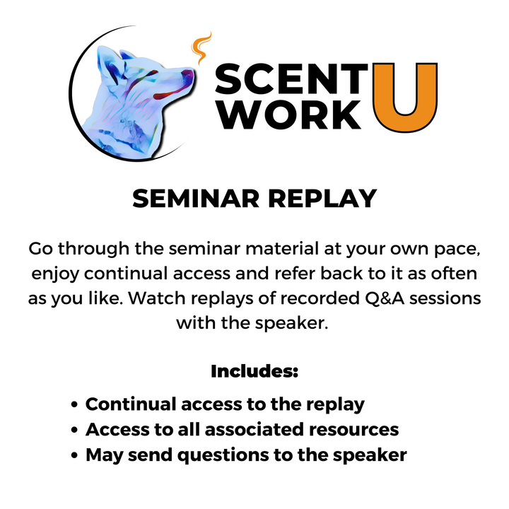 Odor Puzzles: Training and Trial Prep Seminar