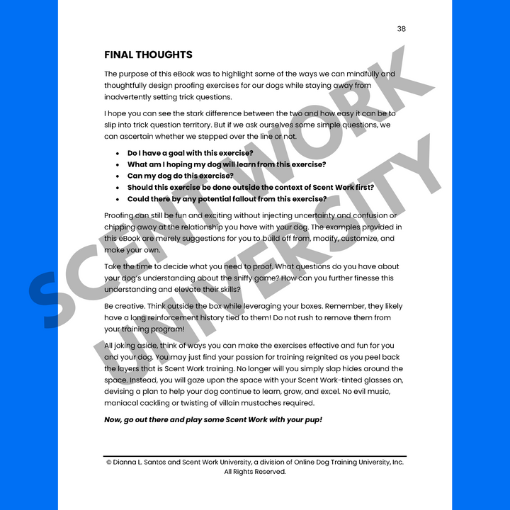 Proofing v. Trick Questions eBook