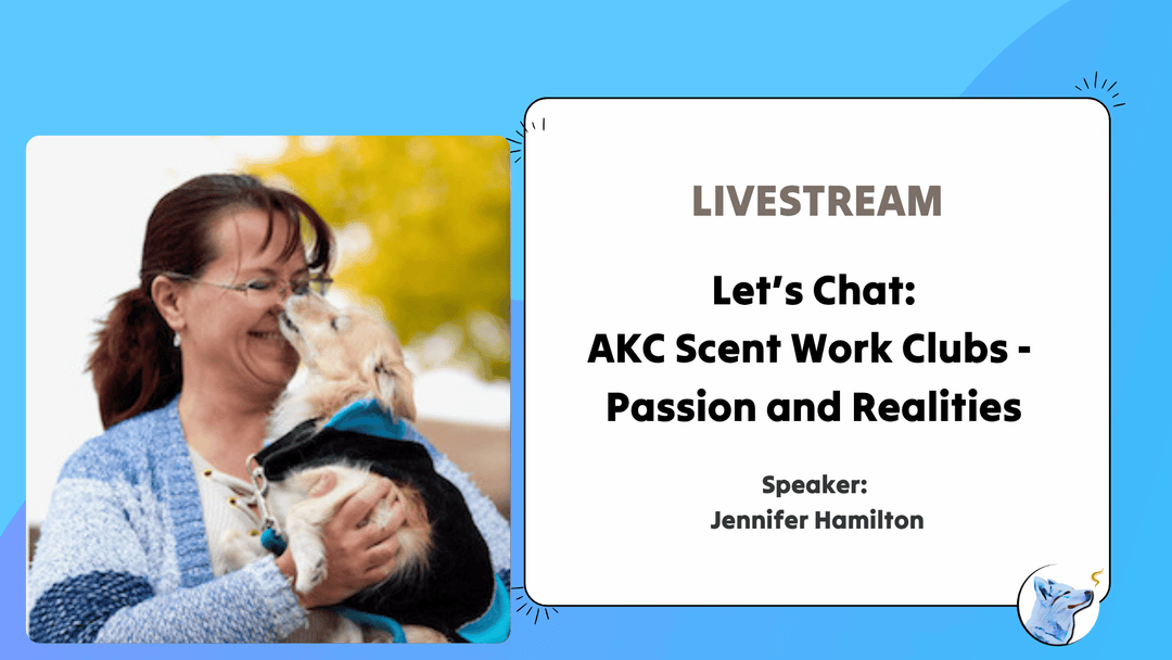Let's Chat: AKC Scent Work Clubs - Passion and Realities