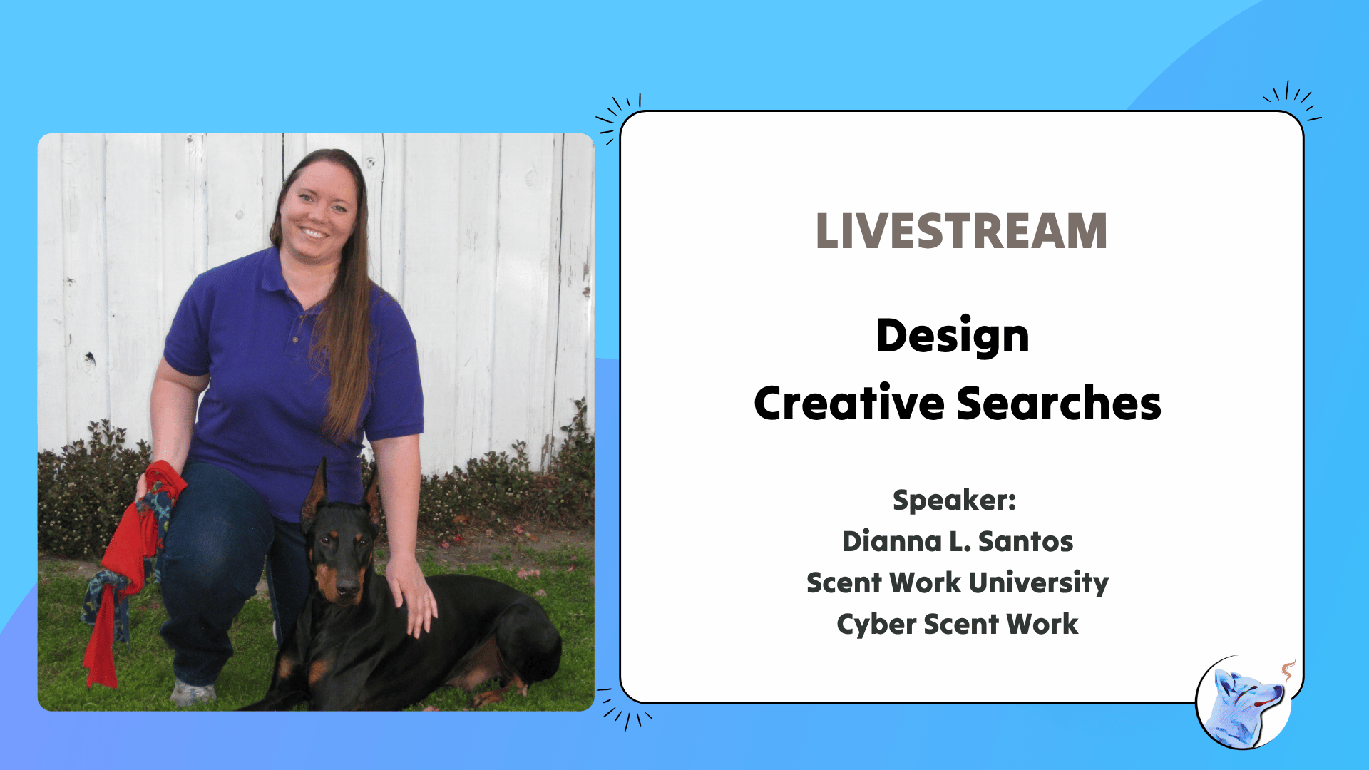 Let's Chat: Designing Creative Searches – Scent Work University