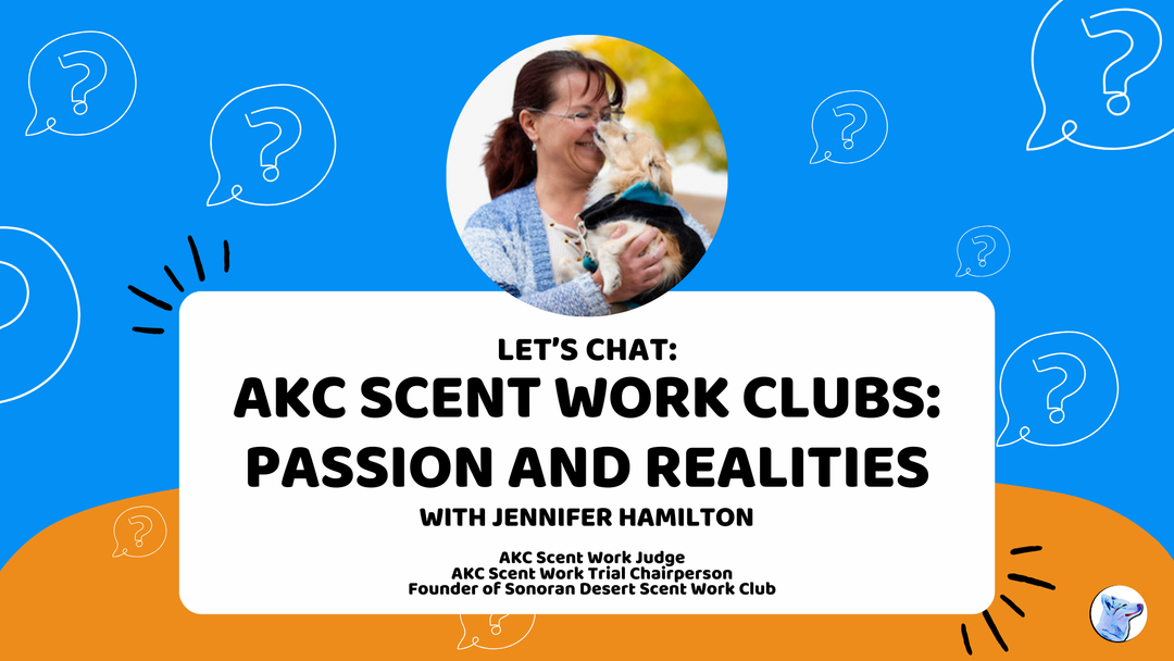 Let's Chat: AKC Scent Work Clubs - Passion and Realities