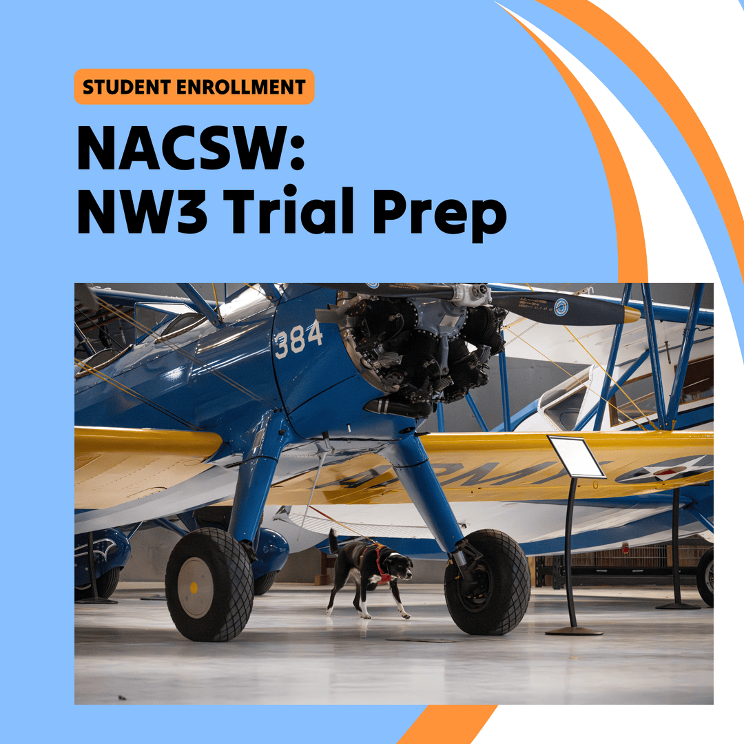 NACSW: NW3 Trial Prep Course (Student)